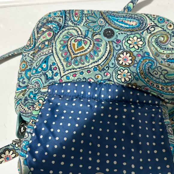 NWOT Vera Bradley Carson Shouder Bag / Daisy Dot Paisley - Picture 5 of 5